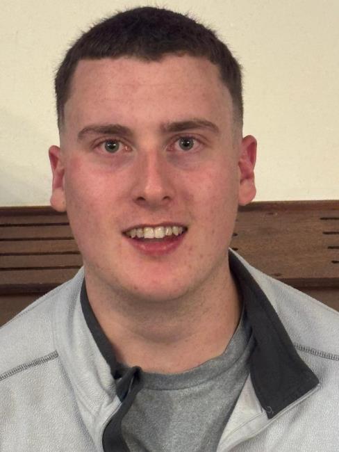 Cameron Sapsford - St Davids Man of the Match Cameron Sapsford - St Davids Man of the Match